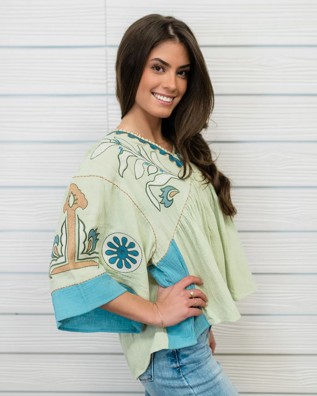Stylish Envision Embroidered Top