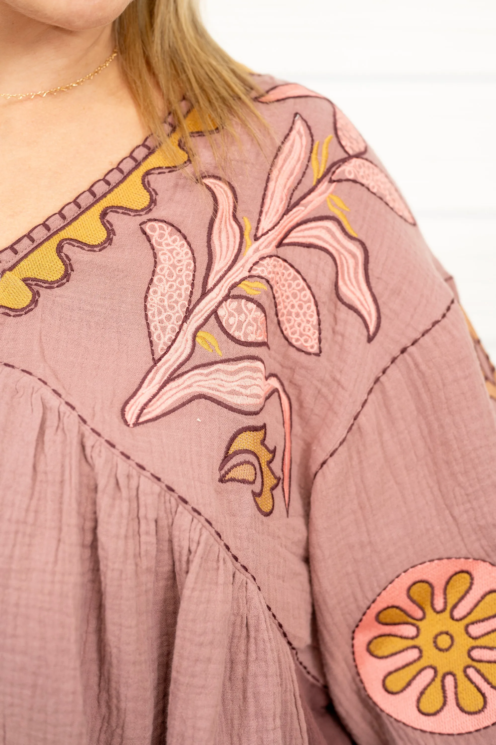 Stylish Envision Embroidered Top