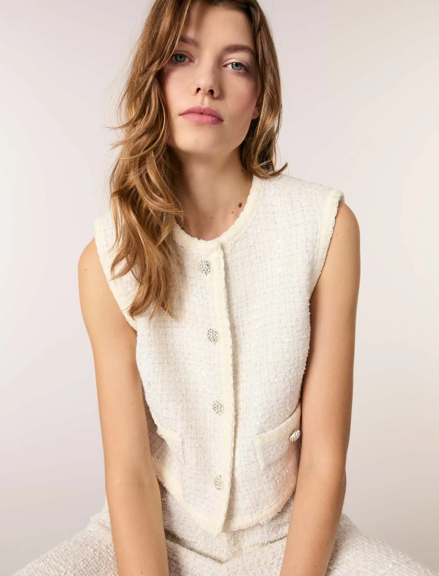 Tweed waistcoat