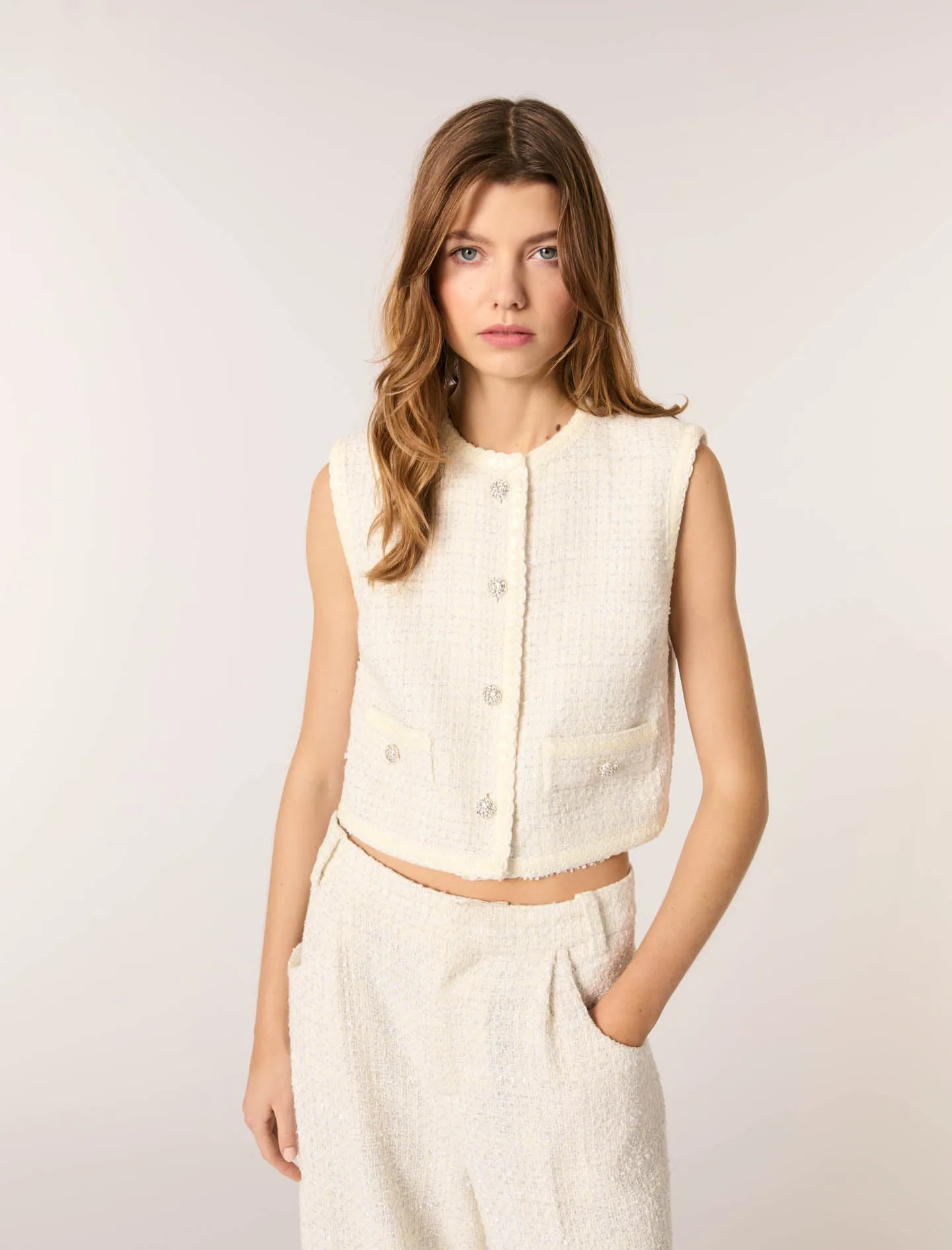 Tweed waistcoat