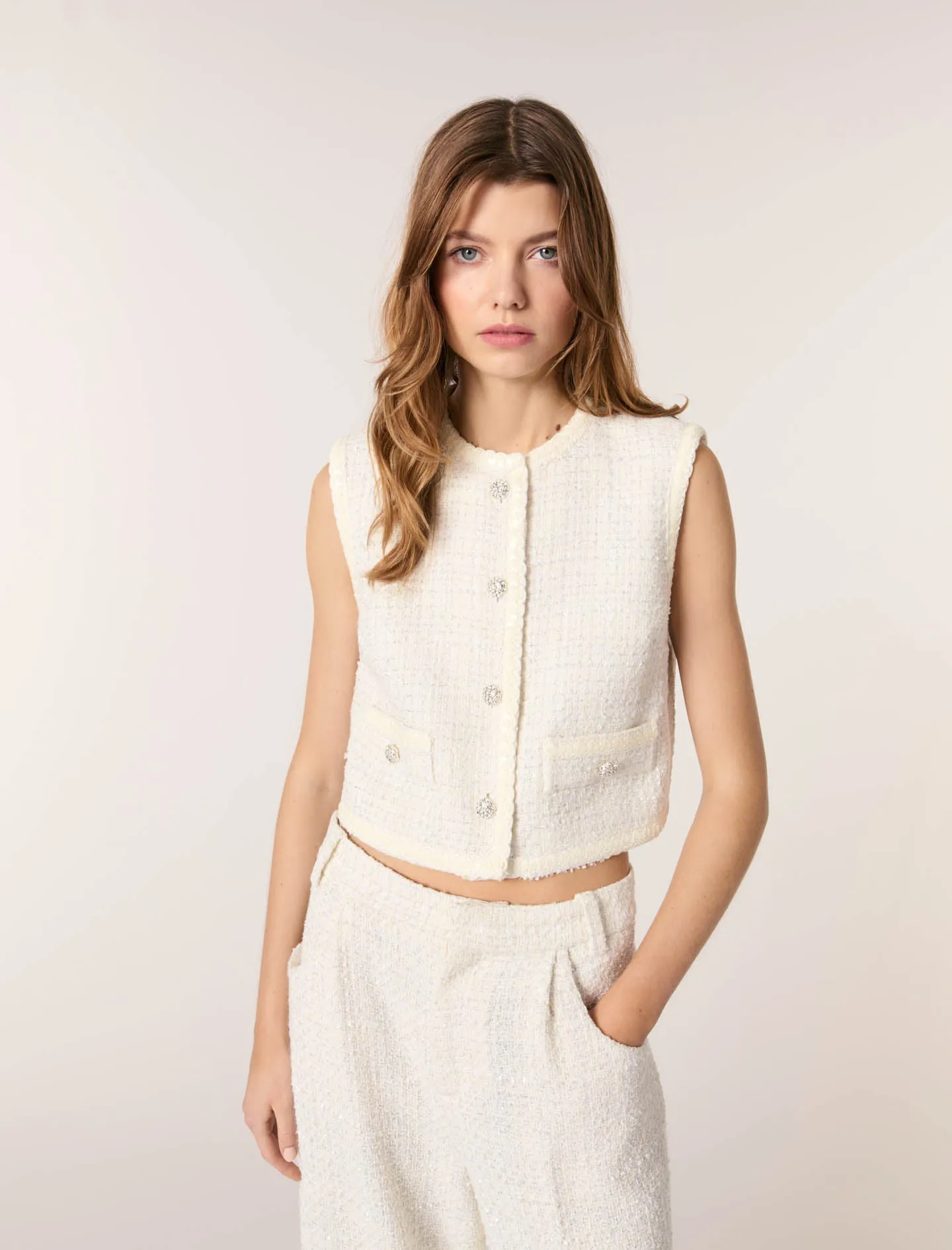 Tweed waistcoat