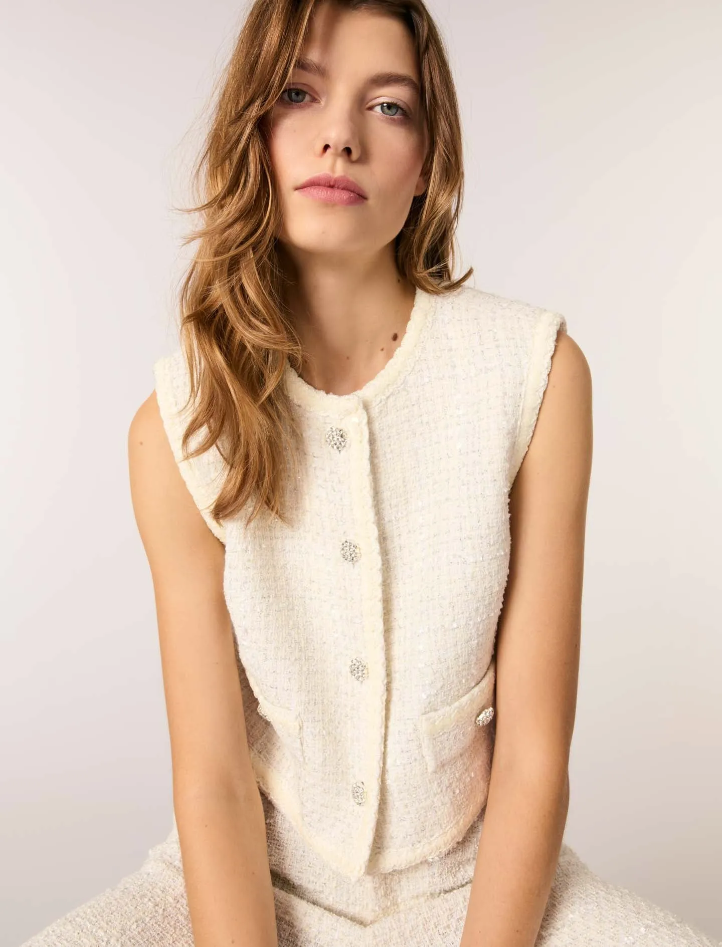 Tweed waistcoat