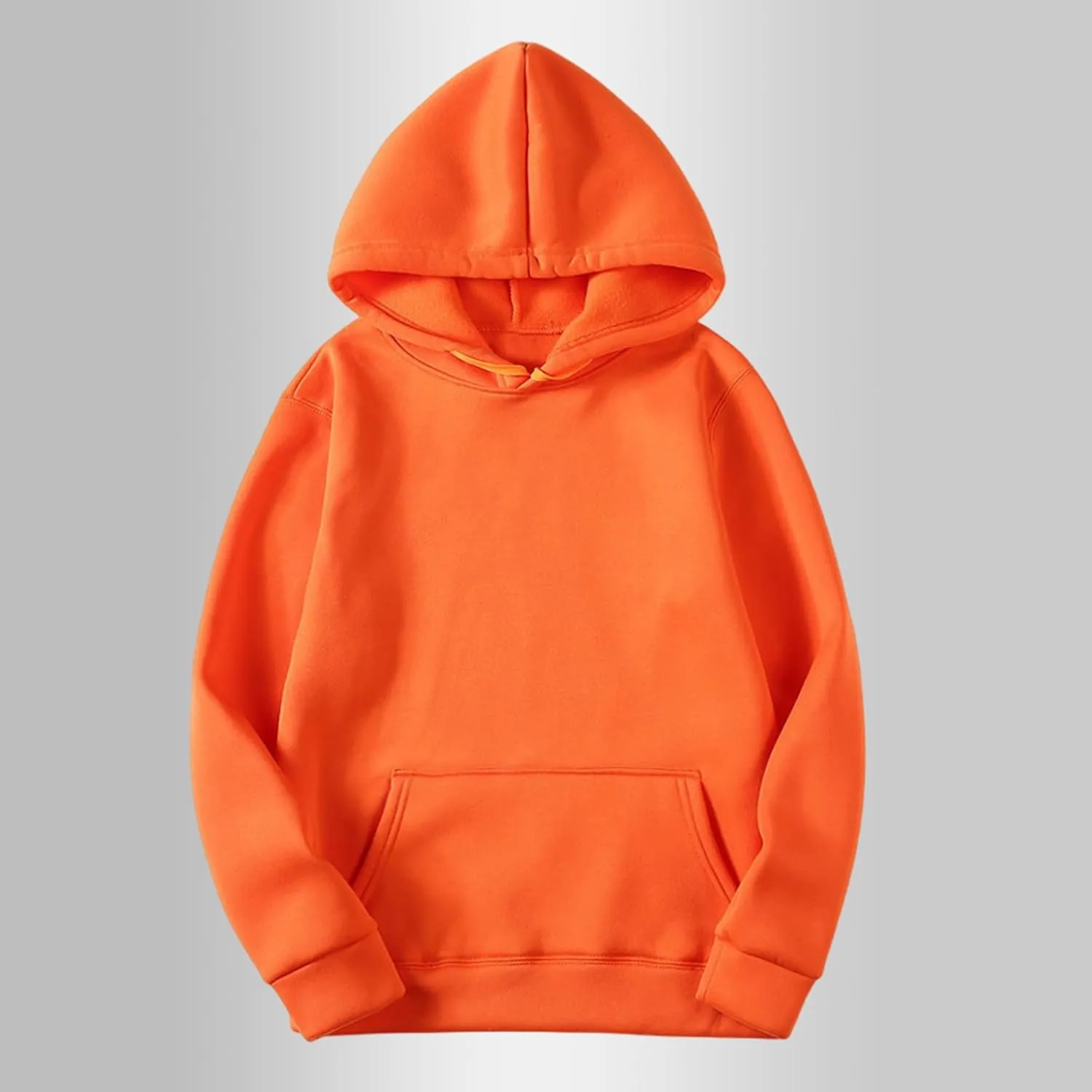 Women 2025 Fall Fashion Casual Long Sleeve Hooded Sweatshirts Loose Fit Solid Color Tops Oversized Pullover Shirts
