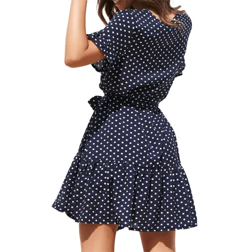 Women Summer Beach Chiffon Dress
