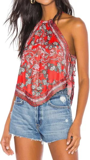 Womens Side Tie Top Vest Shirts Sleeveless Y2 Going Out Camisole Summer Cami Aesthetic Square Neck Boxy Tank Tops
