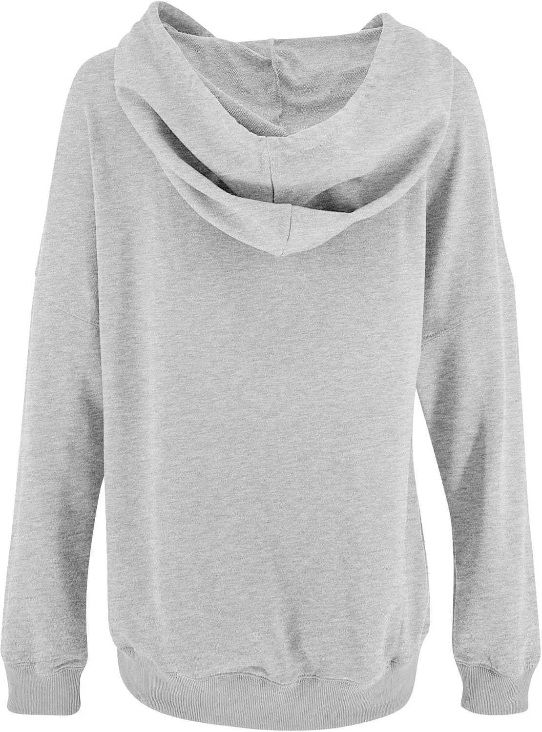 Yuccalley Women's Long Sleeve Fashion Pocket Hoodies Casual Pullover Tops