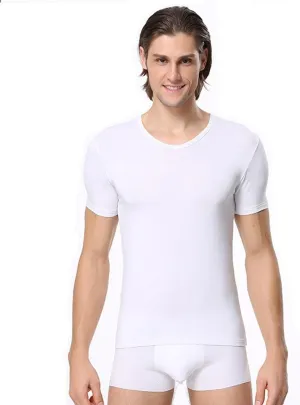 ZUKULIFE Underwear Men's Micro Modal Slim Fit V-Neck T-Shirt